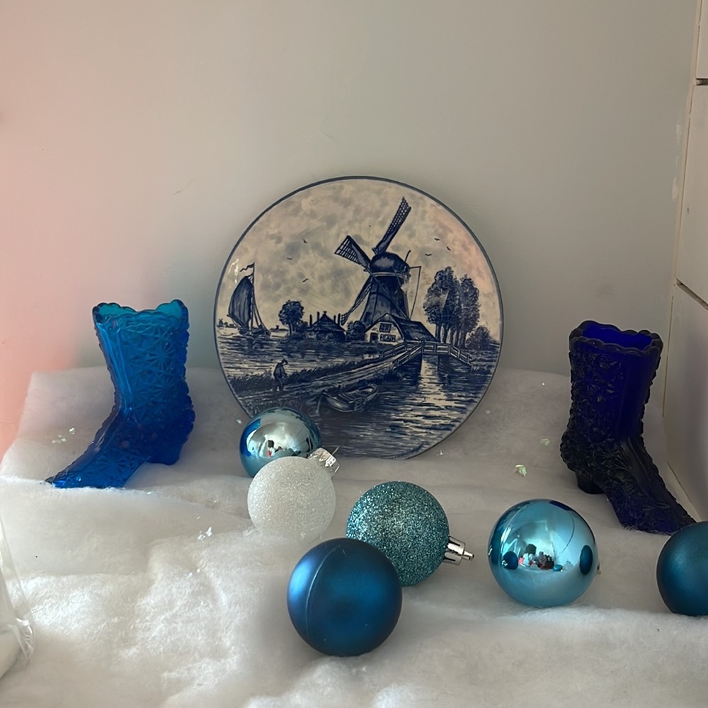 Delft Blue China Plate
